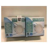 4 IN SLIM RECESSED LIGHT SET OF 2