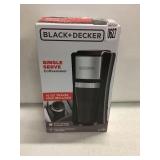 BLACK + DECKER SINGLE SERVE COFFEEMAKER BLACK + DECKER SINGLE SERVE COFFEEMAKER