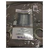 ADEL DAMASK BURNOUT SHEER GROMMET PANEL ADEL DAMASK BURNOUT SHEER GROMMET PANEL