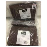 ECLIPSE MICROFIBER GROMMET CHOCOLATE 24X63' ECLIPSE MICROFIBER GROMMET CHOCOLATE 24X63'