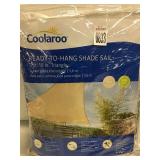 COOLAROO READY TO HANG SHADE SAIL COOLAROO READY TO HANG SHADE SAIL