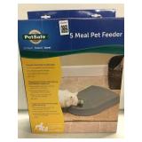 PETSAFE 5 MEAL PET FEEDER PETSAFE 5 MEAL PET FEEDER