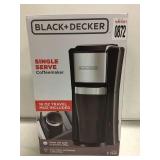 BLACK DECKER SINGLE SERVE BLACK DECKER SINGLE SERVE