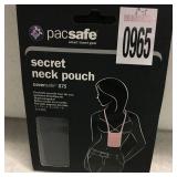 PACSAFE SECRET NECK POUCH PACSAFE SECRET NECK POUCH