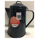 GRANITE WARE 2QT COFFEE BOILER & PITCHER GRANITE WARE 2QT COFFEE BOILER & PITCHER