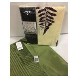 SHOWER CURTAIN 71' X 71' & SURYA PILLOW COVER SHOWER CURTAIN 71' X 71' & SURYA PILLOW COVER