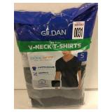 GILDAN V-NECK T-SHIRTS 5PACK GILDAN V-NECK T-SHIRTS 5PACK