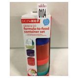 SKIP HOP FORMULA TO FOOD CONTAINER SET SKIP HOP FORMULA TO FOOD CONTAINER SET