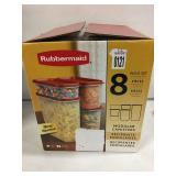 RUBBERMAID 8PCS SET MODULAR CANISTERS RUBBERMAID 8PCS SET MODULAR CANISTERS