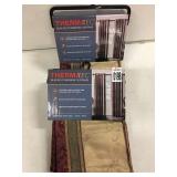 THERMATEC BLACK WINDOW CURTAINS 1PAIR SIZE52'X95' THERMATEC BLACK WINDOW CURTAINS 1PAIR SIZE52'X95'