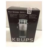 KRUPS BURR GRINDER GVX 2 KRUPS BURR GRINDER GVX 2