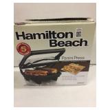 HAMILTON BEACH PANINI PRESS HAMILTON BEACH PANINI PRESS