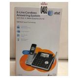 AT&T 2-LINE CORDLESS ANSWERING SYSTEM AT&T 2-LINE CORDLESS ANSWERING SYSTEM