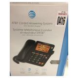 AT&T CORDED ANSWERING SYSTEM AT&T CORDED ANSWERING SYSTEM