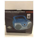 SYLVANIA PORTABLE CD RADIO BOOMBOX SYLVANIA PORTABLE CD RADIO BOOMBOX
