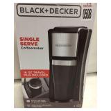 BLACK & DECKER SINGLE SERVE COFFEE MAKER BLACK & DECKER SINGLE SERVE COFFEE MAKER