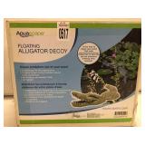 AQUASCAPE FLOATING ALLIGATOR DECOY AQUASCAPE FLOATING ALLIGATOR DECOY