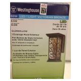 WESTINGHOUSE 60W LED 1-LIGHT VICTORIAN BRONZE WESTINGHOUSE 60W LED 1-LIGHT VICTORIAN BRONZE