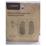 NAIPO SHIATSU FOOT MASSAGER WITH KNEADING AND HEAT NAIPO SHIATSU FOOT MASSAGER WITH KNEADING AND HEAT