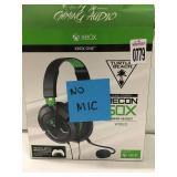 XBOX ONE RECON GAMING HEADSET (MISSING MIC) XBOX ONE RECON GAMING HEADSET (MISSING MIC)
