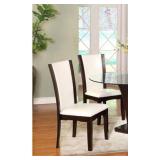 CAMELIA SIDE CHAIR *2 IN TOTAL; WITH SCRATCHES; CAMELIA SIDE CHAIR *2 IN TOTAL; WITH SCRATCHES;