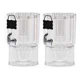 BUDDEEZ 2-PIECE COLD BEVERAGE DISPENSER SET BUDDEEZ 2-PIECE COLD BEVERAGE DISPENSER SET
