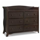 STORKCRAFT 6-DRAWER DRESSER *NOT ASSEMBLED* STORKCRAFT 6-DRAWER DRESSER *NOT ASSEMBLED*