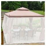 GARDEN WINDS GAZEBO REPLACEMENT CANOPY *10'X10'* GARDEN WINDS GAZEBO REPLACEMENT CANOPY *10'X10'*