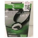 XBOX ONE AFTERGLOW LVL1 CHAT HEADSET (IN SHOWCASE) XBOX ONE AFTERGLOW LVL1 CHAT HEADSET (IN SHOWCASE)