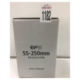 CANON EFS 55-250MM CAMERA LENS (IN SHOWCASE) CANON EFS 55-250MM CAMERA LENS (IN SHOWCASE)