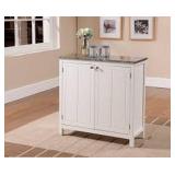 KING BRANDS KITCHEN CABINET (NOT ASSEMBLED)