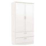 SOUTH SHORE WARDROBE ARMOIRE (2 BOXES/