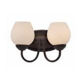 2 LIGHT WALL SCONCE