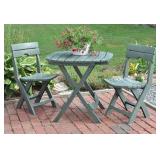 ADAMS QUIK FOLD CAFE SET