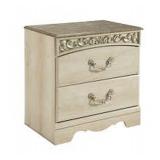 2 DRAWER NIGHTSTAND