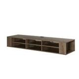 66" WALL MOUNTED MEDIA CONSOLE (NOT ASSEMBLED)