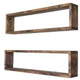 DRAKESTONE DESIGNS STACKABLE FLOATING BOX SHELVES