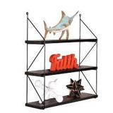 3-TIER LADDER WALL SHELF