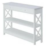1 DRAWER CONSOLE TABLE(NOT ASSEMBLED)