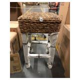 RATTAN BAR STOOL