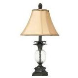 SAFAVIEH 24" GLASS PINEAPPLE TABLE LAMP