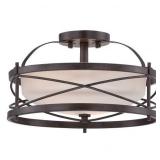 NUVO SEMI FLUSH MOUNT LIGHT