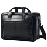 SAMSONITE LEATHER EXPANDABLE BUSINESS CASE