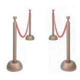 RED ROPE STANCHIONS
