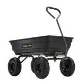 POLY GARDEN CART (NOT ASSEMBLED)