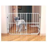 CARLSON TUFFY EXPANDABLE GATE WITH PET DOOR