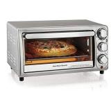 HAMILTON BEACH 4-SLICE TOASTER OVEN