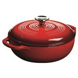LODGE ENAMEL CAST IRON 3QT