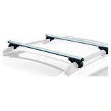 TWO 52" ROOFTOP ALUMINUM CROSSBARS