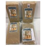 STRETCH SHORT DINING CHAIR COVER SET SIZE-42" TALL